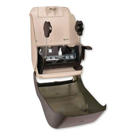 Tork Tork Paper Hand Towel Roll Dispenser Smoke H21, Push-Down Handle and High-Capacity, 84TR 84TR